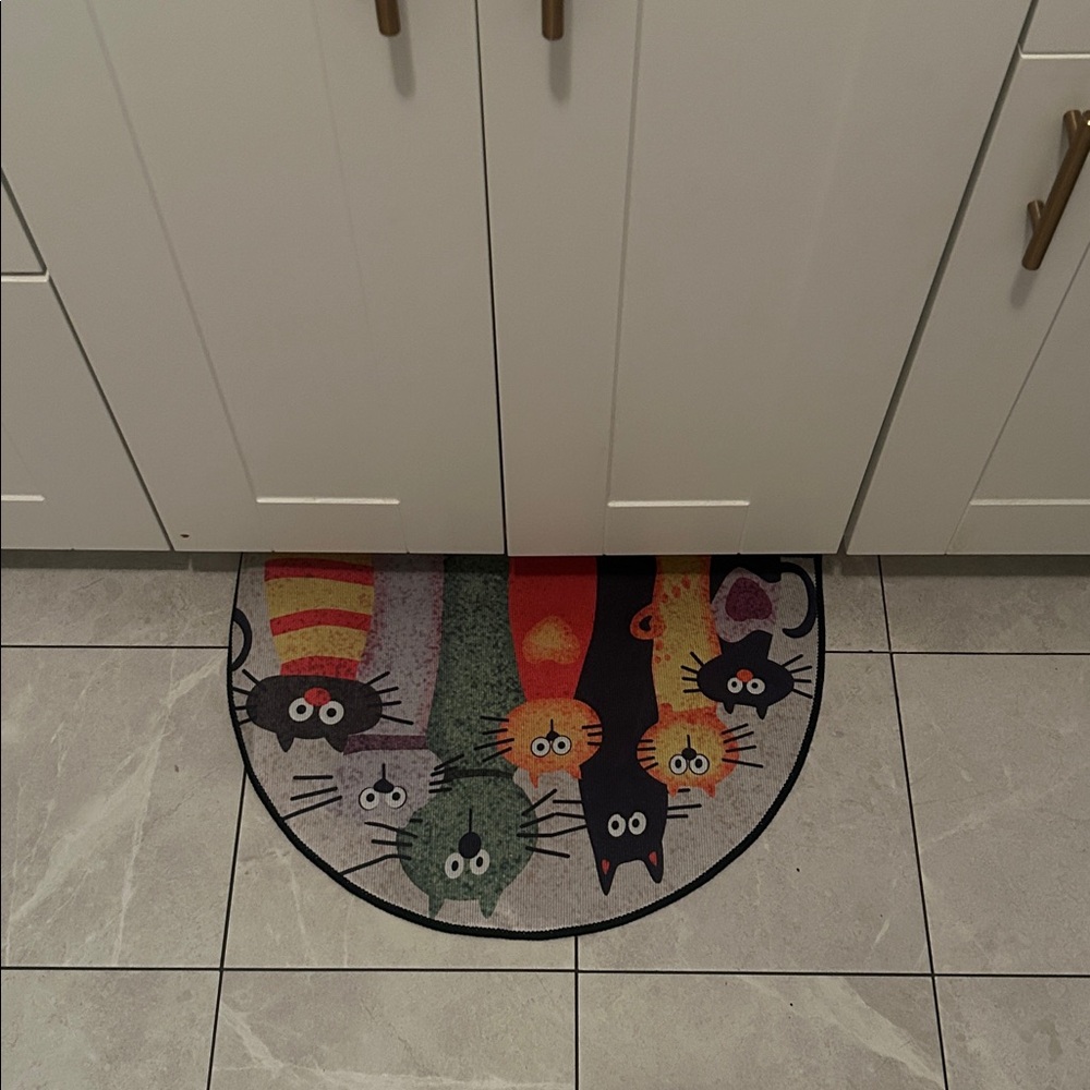 Colorful Cat Design Pet Mat - Picture 5 of 5